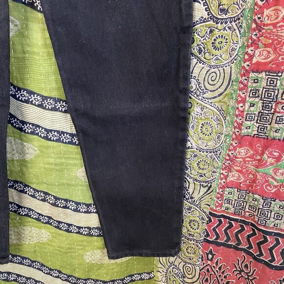 Vintage 1999 Black Denim Levis 512 Jeans Size 9 JR - Picture 12 of 16